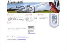 Tablet Screenshot of gagliardetti.com